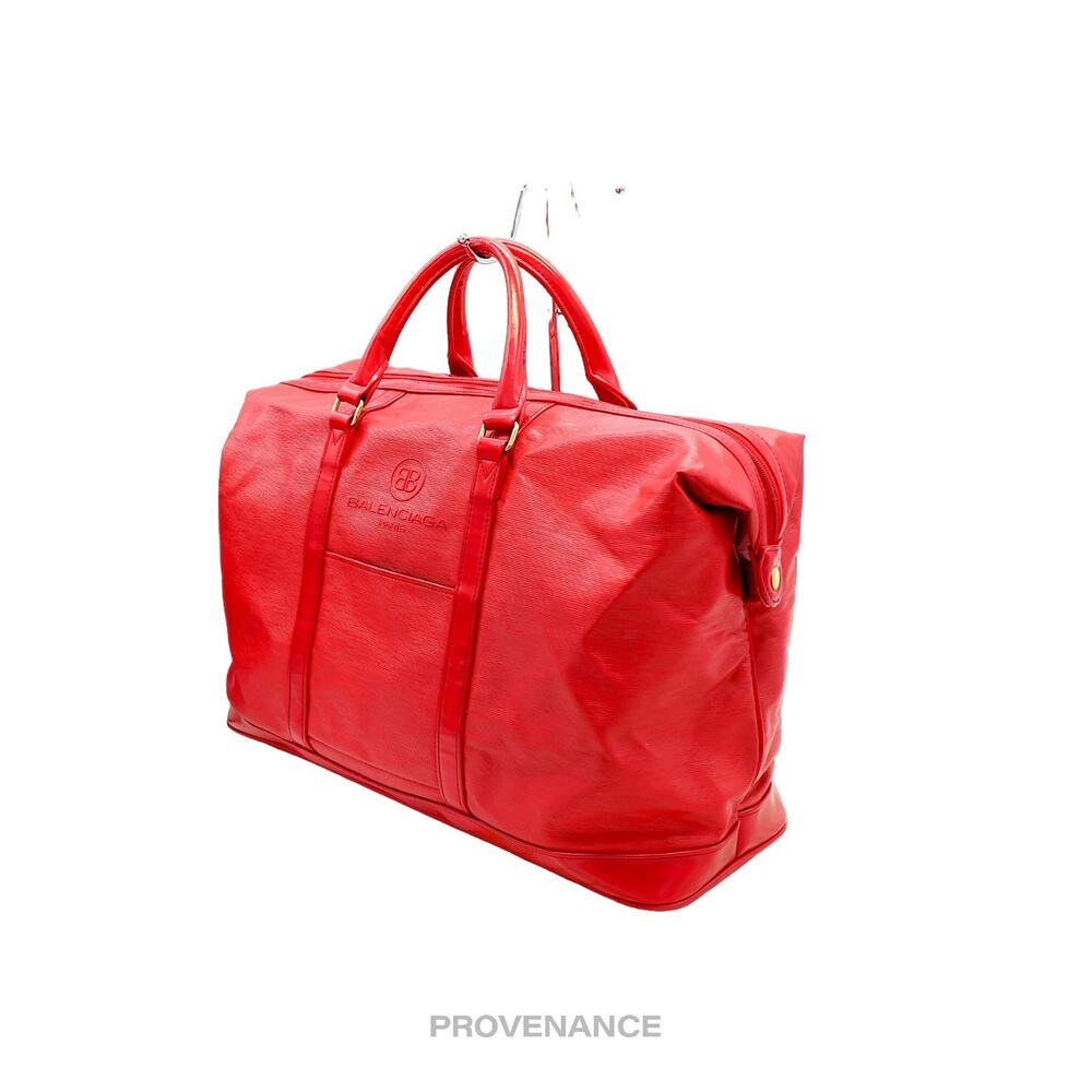 🔴 Balenciaga X Dunlop Clamshell Travel Bag - Wings Red - Picture 3 of 9